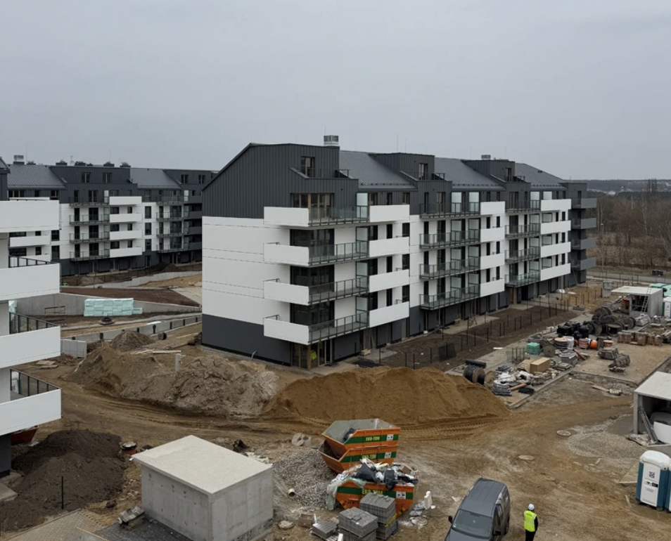 Odnova Naramowice — widok kompleksu z lotu ptaka